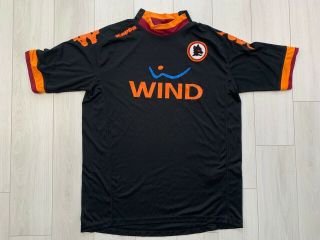 As Roma Third Football Shirt 2012/2013 Vintage Kappa Jersey Size Xl