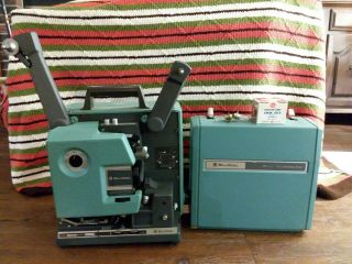 Bell & Howell Filmosound 1585c 16mm Film Projector,  3 Bulbs Everything