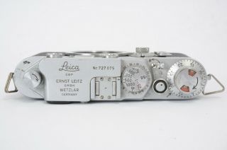 Leica IIIf rangefinder camera body (Leica LTM M39 mount) 2