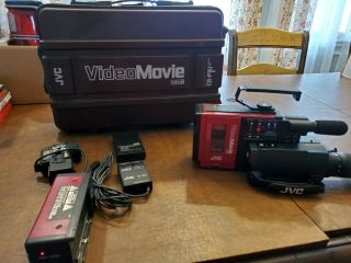 Vintage 1984 Jvc Movie Video Camera Gr - C1u Back To The Future.  Parts.
