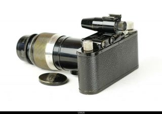 Camera Black Nickel Leica II With Nickel Elmar 13,  5cm 5cm 3,  5cm Finder Filter 2