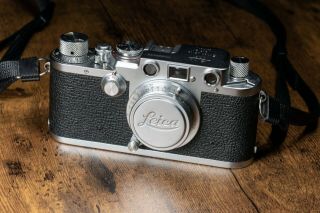 Leica iiif with 5cm f3.  5 lens 2