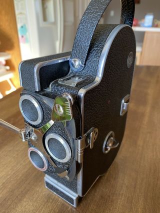 Vintage Paillard Bolex H 16 Reflex 16mm Film Movie Camera W/Case,  Accessories 2