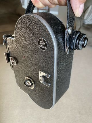 Vintage Paillard Bolex H 16 Reflex 16mm Film Movie Camera W/Case,  Accessories 3