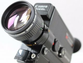 Canon 514xl 8 Movie Camera F/1.  0 Lens - Film.  Fully Read