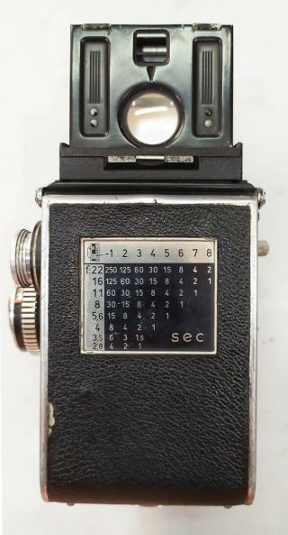 Rolleiflex 2.  8E Carl Zeiss 80mm Planar F2.  8 TLR 120 film Camera READ 3