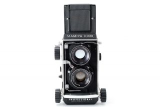 [N.  Mint] Mamiya C220 Pro TLR Camera 80mm f3.  7 Sekor Lens From Japan 619081 3