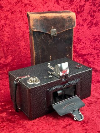 No.  1 Panoram Kodak Model D Antique Panoramic 120 Film Example Pic