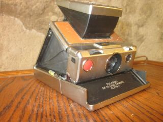Vintage Poloroid Sx - 70 Land Camera Alpha 1 Leather Wrapped In