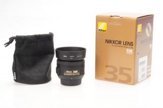 Nikon Nikkor Af - S 35mm F1.  8 G Dx Asph Lens 35/1.  8 Afs  995