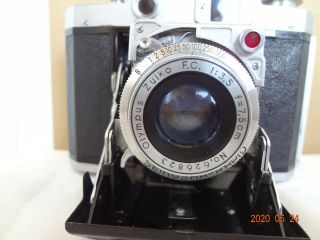 Mamiya 6 6x6 film folding camera w/Zuiko 75/3.  5 lens from Japan Exc,  cond 2426 2
