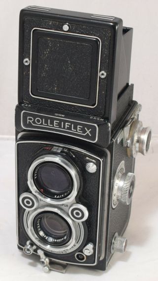 Rollei Rolleiflex DRP DRGM TLR Camera,  with Schneider Kreuznach Xenar Lens 3