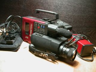 Vintage 1984 Jvc Digital Movie Video Camera Gr - C1u Back To The Future Vhs