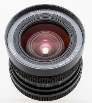 Lens Rolleinar Mc 21mm F4 For Rollei Rolleiflex Sl35,  Sony E - Mount Adapter