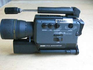 Bauer S715XL 8MM Camera w/Multi - Coated Angenieux 6 - 90MM f/1.  4 Lens Bolex 2