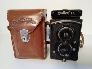 Rolleiflex Compur Drp Drgm Rapid Camera Vintage,  Carl Zeiss Franke & Heidecke