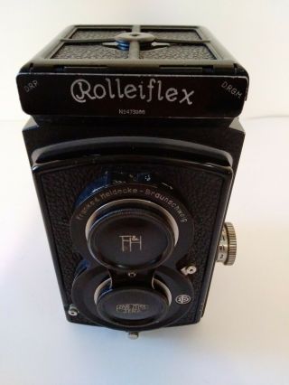 Rolleiflex Compur DRP DRGM Rapid camera VINTAGE,  Carl Zeiss Franke & Heidecke 2