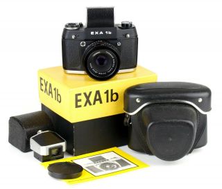Certo Pentacon Camera Exa Ib 1 B,  M42 Lens Carl Zeiss Tessar 2.  8/50 Boxed