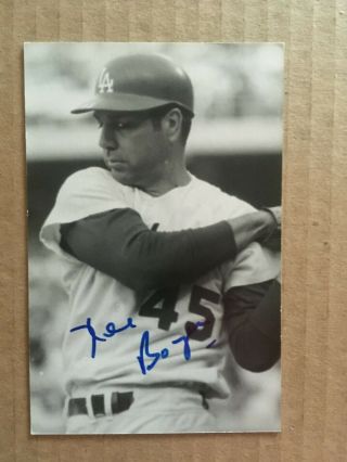 1968 Ken Boyer St.  Louis Cardinals Baseball Autographed Signed Postcard