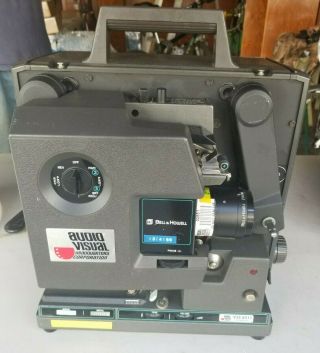 Bell & Howell 16mm Sound Film Projector 2585 B & Case