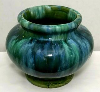 Vintage Nelson Mccoy Art Pottery Blended Jardiniere Planter Pot