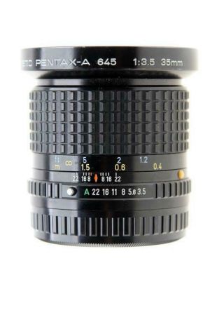 Pentax A Smc 35mm F3.  5 Lens For Pentax 645 Camera System