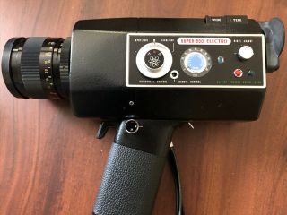 YASHICA - 800 Electro Electronic 8 Movie Camera W/ Case - 2