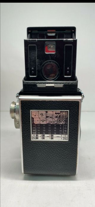 ROLLEIFLEX DBP DBGM Camera with Heidosmat 1:2.  8/75mm and Zeiss Tessar 1:3.  5/75mm 2