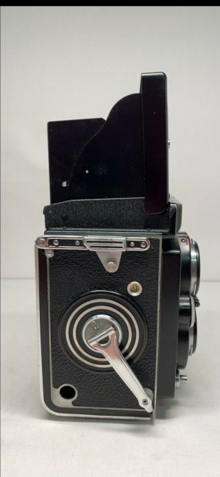 ROLLEIFLEX DBP DBGM Camera with Heidosmat 1:2.  8/75mm and Zeiss Tessar 1:3.  5/75mm 3