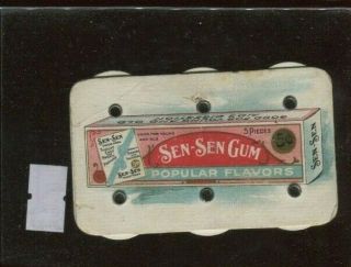 Vintage Baseball Scorer - Sen Sen Gum 2