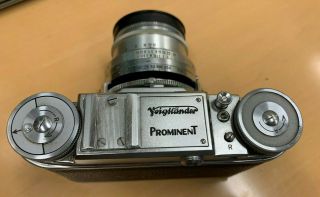 Voigtlander Prominent Camera Set With Multiple Lenses,  Filters,  Viewfinder,  Etc