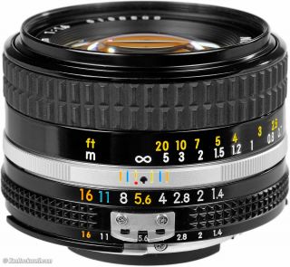 Nikon Nikkor 50mm F/1.  4 Ai - S Lens