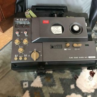 Elmo 8 Mm Gs - 800 Movie Projector Home Video Equipment W/tracking Japan.  (m2141)