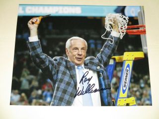 North Carolina Tarheels Roy Williams Signed 8x10 Photo Unc Basketball Autograph