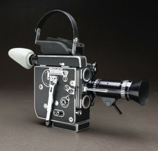 Bolex H16 Rex 5 16mm Camera With Vario - Switar 17 - 85mm Compact Zoom Lens