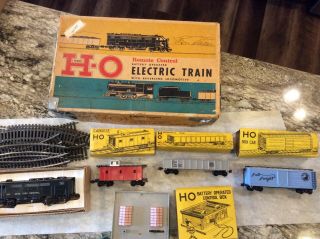 Vintage Marx Ho Train Set W/original Box And Inserts
