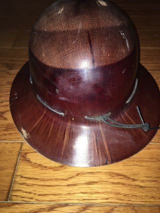Vintage Msa Skullgard Type K Hard Hat Full Brim Miners Icon Workers