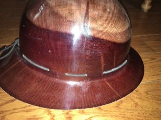 Vintage MSA Skullgard Type K Hard Hat Full Brim Miners Icon Workers 3