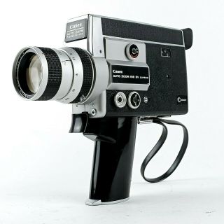 ,  Canon Auto Zoom 518 Sv 8 Cine Film Camera &