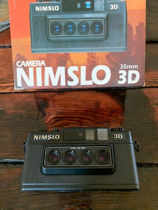 Nimslo 3d Quadra Lens 35mm Film Camera –