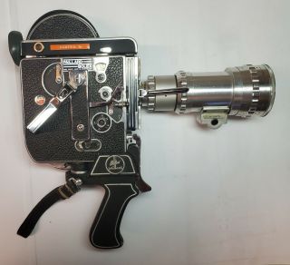 Bolex H16 Reflex Movie Camera,  Case,  4 Lenses,  Many