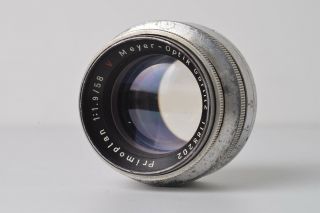 Meyer Optik Görtlitz Primoplan 58mm f/1.  9 M42 screw mount lens 3