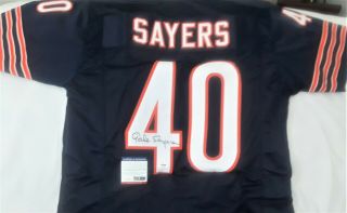 Gale Sayers 40 - Chicago Bears - Autographed Jersey - Psa/dna Af71158