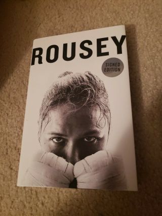 Ronda Rousey Signed First Edition My Fight Your Fight Book