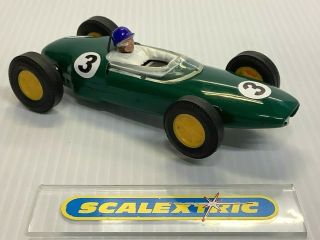 SCALEXTRIC TRI - ANG VINTAGE 1960 ' s C63 LOTUS 21 1961 BR GREEN 3 3