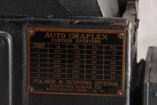 3 1/4 X 4 1/4 Auto Graflex,