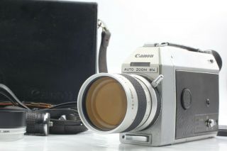 【exc,  5】 Canon Auto Zoom 814 Electronic Super8 8mm Movie Film Camera W/ Case 322