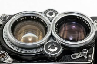 【Near MINT】 Rollei Rolleiflex 2.  8E TLR Camera Zeiss Planar 80mm f/2.  8 From JAPAN 2