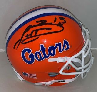 Alex Brown Chicago Bears Signed Florida Gators Mini Helmet Autographed