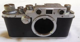 Leica Leitz 3c,  Iiic Camera S/n 474681 From Wetzlar 1949 Cover Cla.  D